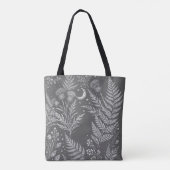 Celestial Fern Moon Botanical Tote Bag トートバッグ (裏面)