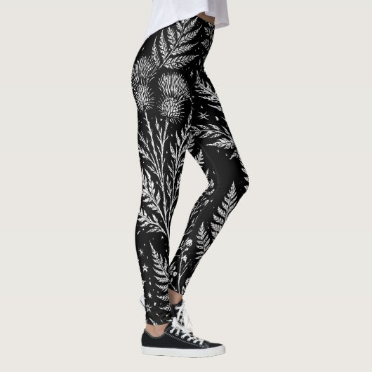Celestial Fern Moon Leggings レギンス (右)