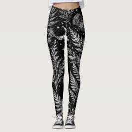 Celestial Fern Moon Leggings レギンス