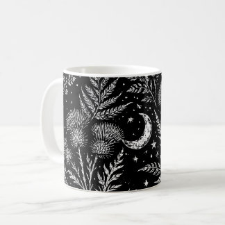 Celestial Fern Moon Mug コーヒーマグカップ
