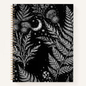 Celestial Fern Moon Notebook ノートブック (正面)