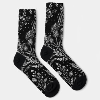 Celestial Fern Moon Socks ソックス