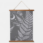 Celestial Fern Moon Wall Tapestry 吊り下げ型タペストリー (正面)