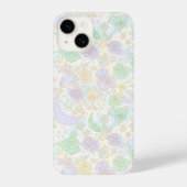 Celestial Floral Harmony iPhoneケース (裏面)