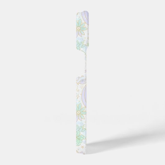 Celestial Floral Harmony iPhoneケース (右側面)