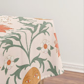 Celestial Floral Sunburst Seamless Pattern Design テーブルクロス (インサイチュ)