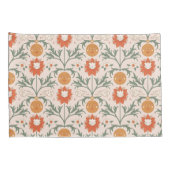 Celestial Floral Sunburst Seamless Pattern Design 枕カバー (裏面-右)