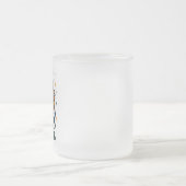 Celestial Flower Frosted Glass Mug フロストグラスマグカップ (中央)