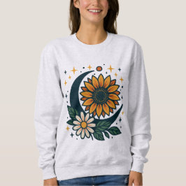 Celestial Flower Women's Sweatshirt スウェットシャツ