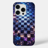 Celestial Galaxy Checkerboard Phone Case - Magical Case-Mate iPhoneケース (裏面)