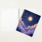Celestial Galaxy Planner | 月と星の美しいデザイン プランナー手帳 (ディスプレー)