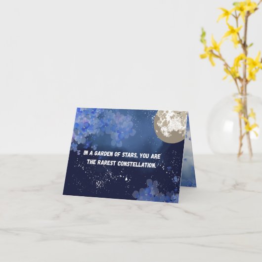 Celestial Garden Birthday Card カード (黄色い花)