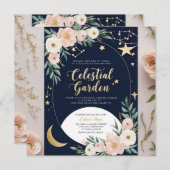 Celestial Garden Wedding Invitation 招待状 (正面/裏面)