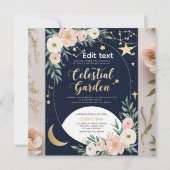 Celestial Garden Wedding Invitation 招待状 (裏面)