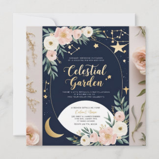 Celestial Garden Wedding Invitation 招待状