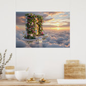 Celestial Garden: Where Waters Meet the Sky ポスター (キッチン)