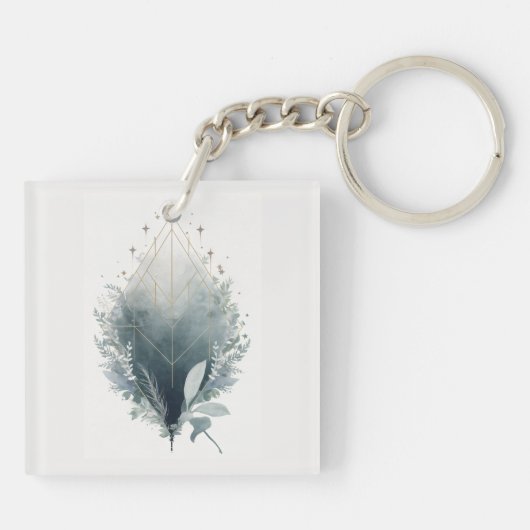 Celestial Geometry Bloom キーホルダー (裏面)