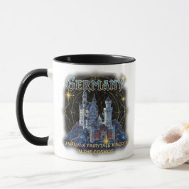 Celestial Germany Neuschwanstein Castle Art マグカップ