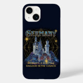 Celestial Germany Neuschwanstein Castle Art Case-Mate iPhoneケース (裏面)