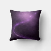 Celestial Glow Girl Throw Pillow クッション (裏面)