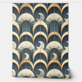 Celestial Gold Arch Pattern 壁紙