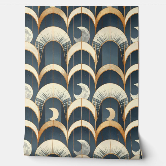 Celestial Gold Arch Pattern 壁紙 (ほどく)