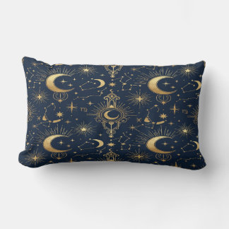 Celestial Gold Pillow ランバークッション