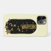 Celestial Gold Stars Chic iPhone 11 Pro カー Case-Mate iPhoneケース (裏面(横))