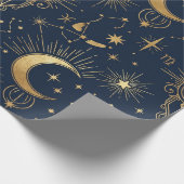 Celestial Gold Wrapping Paper ラッピングペーパー (角)