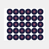 Celestial Golden Mandala — Balance in the Infinite ラベル (シート)