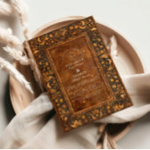 Celestial Gothic Baroque Wedding 招待状