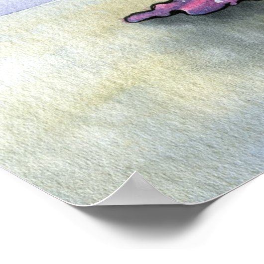 Celestial Gothic Fairy Poster Print ポスター (角)