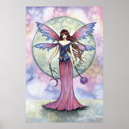 Celestial Gothic Fairy Poster Print ポスター (正面)