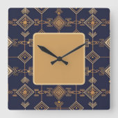 Celestial Grid スクエア壁時計 (正面)