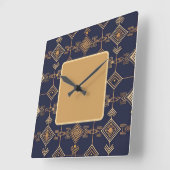 Celestial Grid スクエア壁時計 (傾斜)