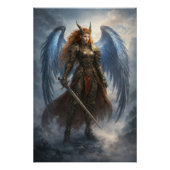 Celestial Guardian Angel – Epic Fantasy Poster ポスター (正面)