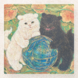 Celestial Guardians: Cosmic Harmony ガラスコースター