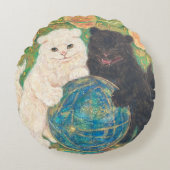 Celestial Guardians: Cosmic Harmony ラウンドクッション (正面)