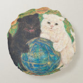 Celestial Guardians: Cosmic Harmony ラウンドクッション (裏面)