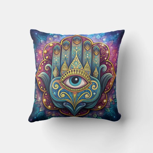 Celestial Hamsa  クッション (裏面)