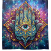 Celestial Hamsa  シャワーカーテン (正面)