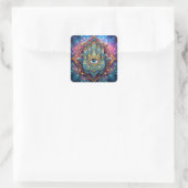 Celestial Hamsa  スクエアシール (バッグ)