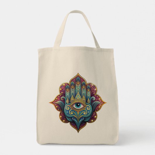 Celestial Hamsa  トートバッグ (裏面)