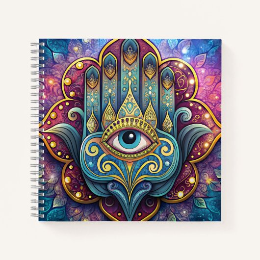 Celestial Hamsa  ノートブック (正面)