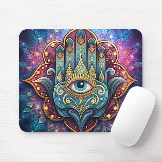 Celestial Hamsa  マウスパッド (マウス)