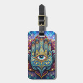 Celestial Hamsa ラゲッジタグ (正面縦)