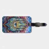 Celestial Hamsa ラゲッジタグ (裏面横)