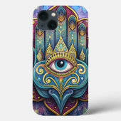 Celestial Hamsa  Case-Mate iPhoneケース (裏面)