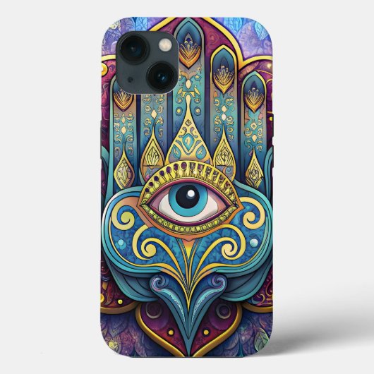 Celestial Hamsa  Case-Mate iPhoneケース (裏面)