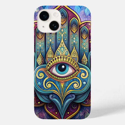 Celestial Hamsa  Case-Mate iPhoneケース (裏面)